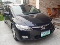 Black Honda Civic 2007 for sale in Quezon City