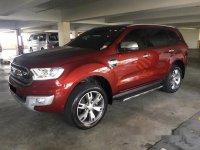 Red Ford Everest 2016 at 40000 for sale in General Salipada K. Pendatun