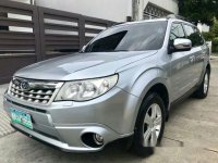 Sell Silver 2012 Subaru Forester at Automatic Gasoline at 100000 km