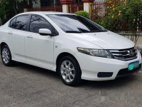 White Honda City 2013 at 122000 km for sale 