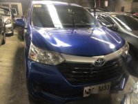 Blue Toyota Avanza 2017 Manual Gasoline for sale 