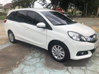 White Honda Mobilio 2016 Automatic Gasoline for sale  