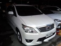 White Toyota Innova 2014 Automatic Gasoline for sale 