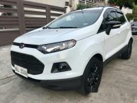 White Ford Ecosport 2017 Automatic Gasoline for sale 