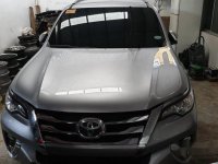 Silver Toyota Fortuner 2018 Automatic Diesel for sale 
