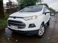 White Ford Ecosport 2016 Automatic Gasoline for sale 
