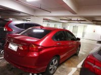 Sell Red 2016 Honda City at 33000 km