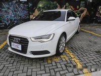 Selling White Audi A6 2012 at 28000 km