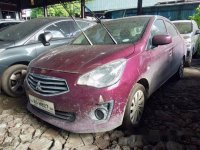 Red Mitsubishi Mirage g4 2018 at 19000 km for sale