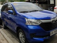 Blue Toyota Avanza 2018 Manual Gasoline for sale