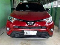 Red Toyota Rav4 2018 Automatic Gasoline for sale 