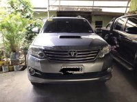 Sell Silver 2014 Toyota Fortuner Automatic Diesel at 168500 km 