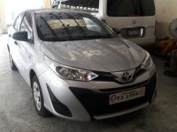 Silver Toyota Vios 2019 Automatic Gasoline for sale  