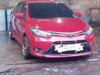 Red Toyota Vios 2014 at 41800 km for sale 