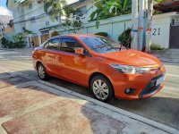 Orange Toyota Vios 2017 for sale in Quezon City