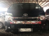 Selling Black Toyota Hiace 2018 in Quezon City 