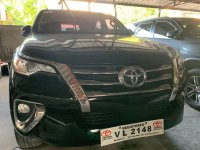 Selling Black Toyota Fortuner 2017 in Quezon City 