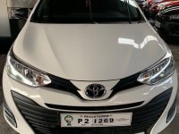 White Toyota Vios 2019 for sale in Quezon City