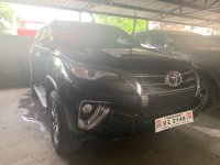 Selling Black Toyota Fortuner 2017 in Quezon City