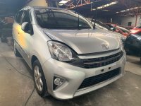 Selling Silver Toyota Wigo 2016 in Quezon City