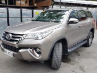 Selling Grey Toyota Fortuner 2017 Automatic Diesel at 27000 km 