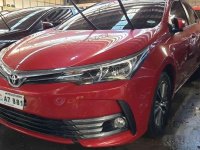 Selling Red Toyota Corolla Altis 2018 Manual Gasoline 