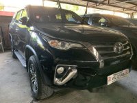 Sell Black 2017 Toyota Fortuner in Quezon City 