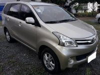 Selling Beige Toyota Avanza 2014 at 80000 km 