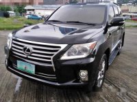 Sell Black 2012 Lexus Lx 570 Automatic Gasoline at 30000 km 