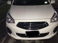 Selling White Mitsubishi Mirage G4 2015 Automatic Gasoline