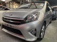 Silver Toyota Wigo 2016 for sale in Quezon City