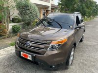 Brown Ford Explorer 2015 Automatic Gasoline for sale  