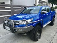 Sell Blue 2016 Toyota Hilux Automatic Diesel at 12000 km 