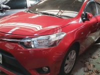 Red Toyota Vios 2016 Automatic Gasoline for sale 