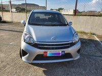 Silver Toyota Wigo 2017 Hatchback for sale  