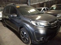Grey Honda BR-V 2018 Automatic Gasoline for sale 