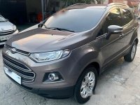 Selling Grey Ford Ecosport 2018 Automatic Gasoline 