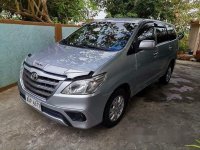 Silver Toyota Innova 2014 at 120000 km for sale 