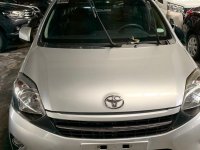 Silver Toyota Wigo 2016 for sale in Quezon City