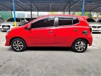 Selling Red Toyota Wigo 2018 Automatic Gasoline at 7000 km