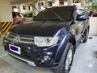 Blue Mitsubishi Montero Sport 2014 Manual Diesel for sale 