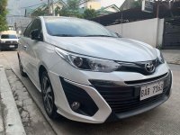 Selling Pearl White Toyota Vios 2019 in Quezon City 