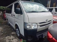 White Toyota Hiace 2017 for sale in Quezon City