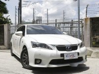 White Lexus Ct 2011 for sale in Quezon City