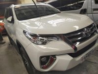 Pearl White Toyota Fortuner 2019 for sale in Quezon City