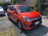 Orange Toyota Wigo 2019 for sale in Quezon City