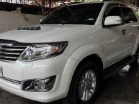 Sell White 2014 Toyota Fortuner in Quezon City 