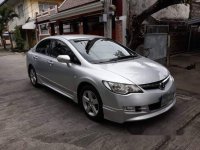 Silver Honda Civic 2007 for sale in Cabanatuan