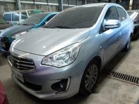 Silver Mitsubishi Mirage G4 2017 for sale in Quezon City