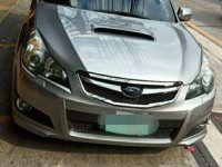 Silver Subaru Legacy 2012 for sale in Manila